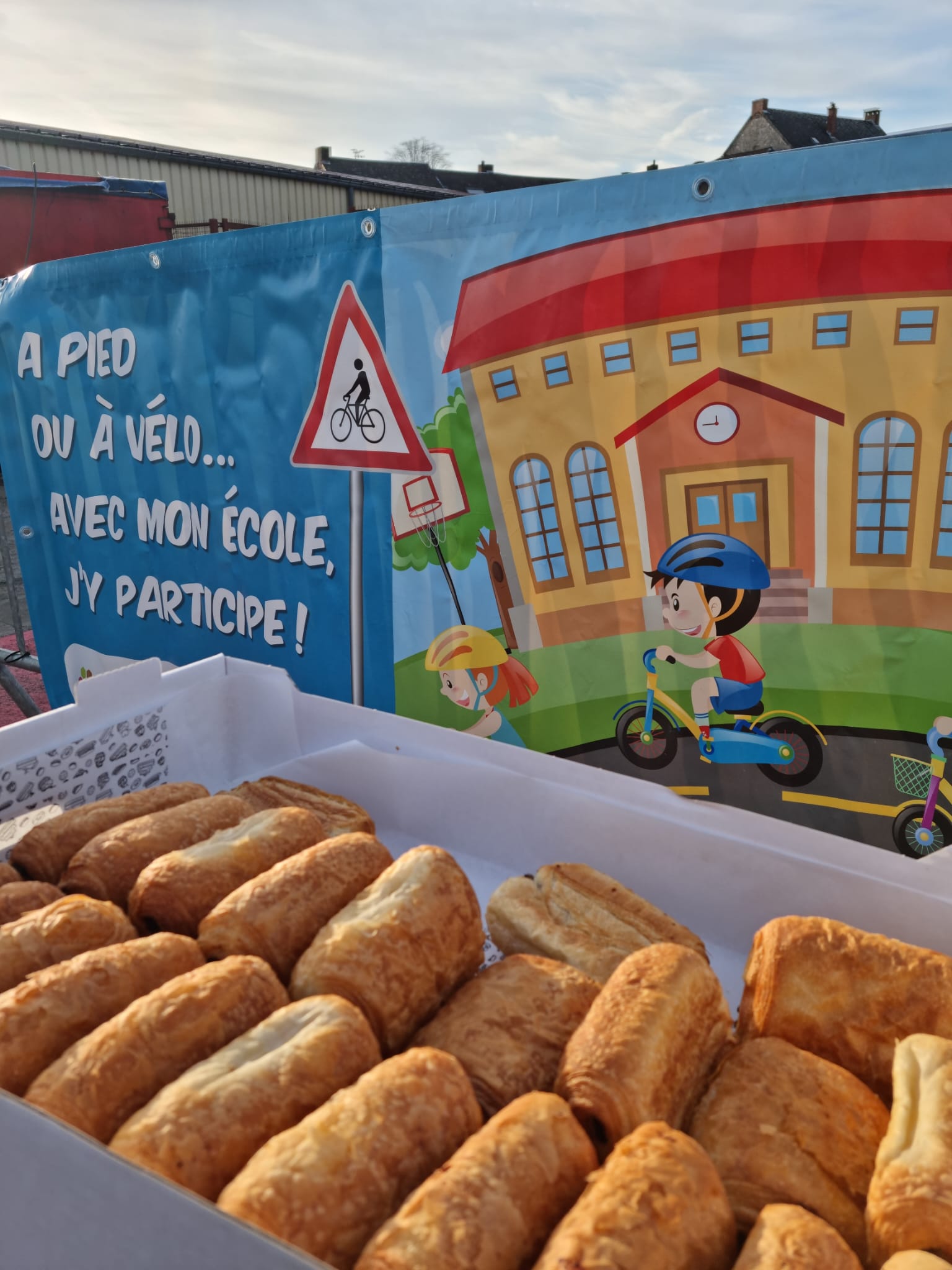 pain au chocolat pour la route