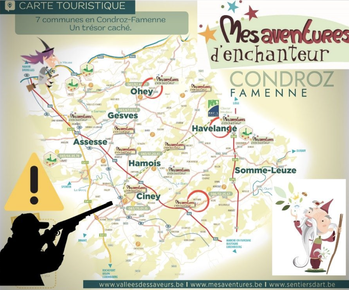 carte mes aventures d'enchanteur